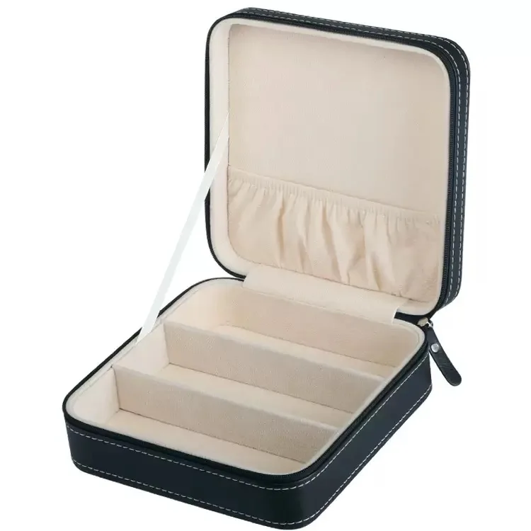 6/8/20-Slot PU Leather Watch Box with Glass Lid, Traditional Style Watch Storage Organizer with Lock, Durable Jewelry Display Case for Watches, Bracelets, Rings, and Accessories 11