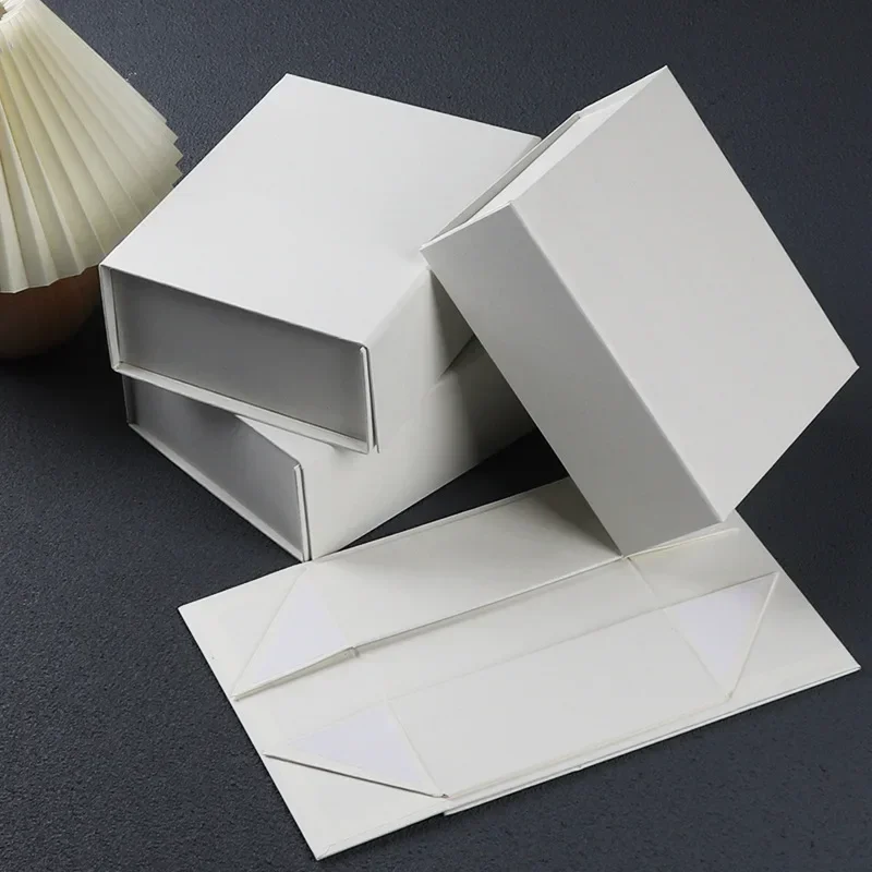 10PCS Luxury Magnetic Gift Boxes with Custom Logo, Foldable Cardboard Proposal Boxes for Bridesmaid or Birthday Gifts, Elegant Packaging Boxes for Jewelry, Wedding, Party, and Boutique Presentation - 图片 21