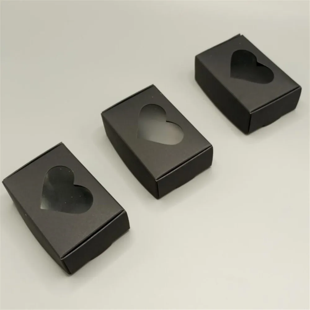 20-Pack Handmade Soap Kraft Paper Boxes with Transparent Window, White Blank Gift Boxes, DIY Packaging for Soap, Candies, Chocolates, Mini Favors, Wedding, Birthday, Holiday Gift Presentation - 图片 7