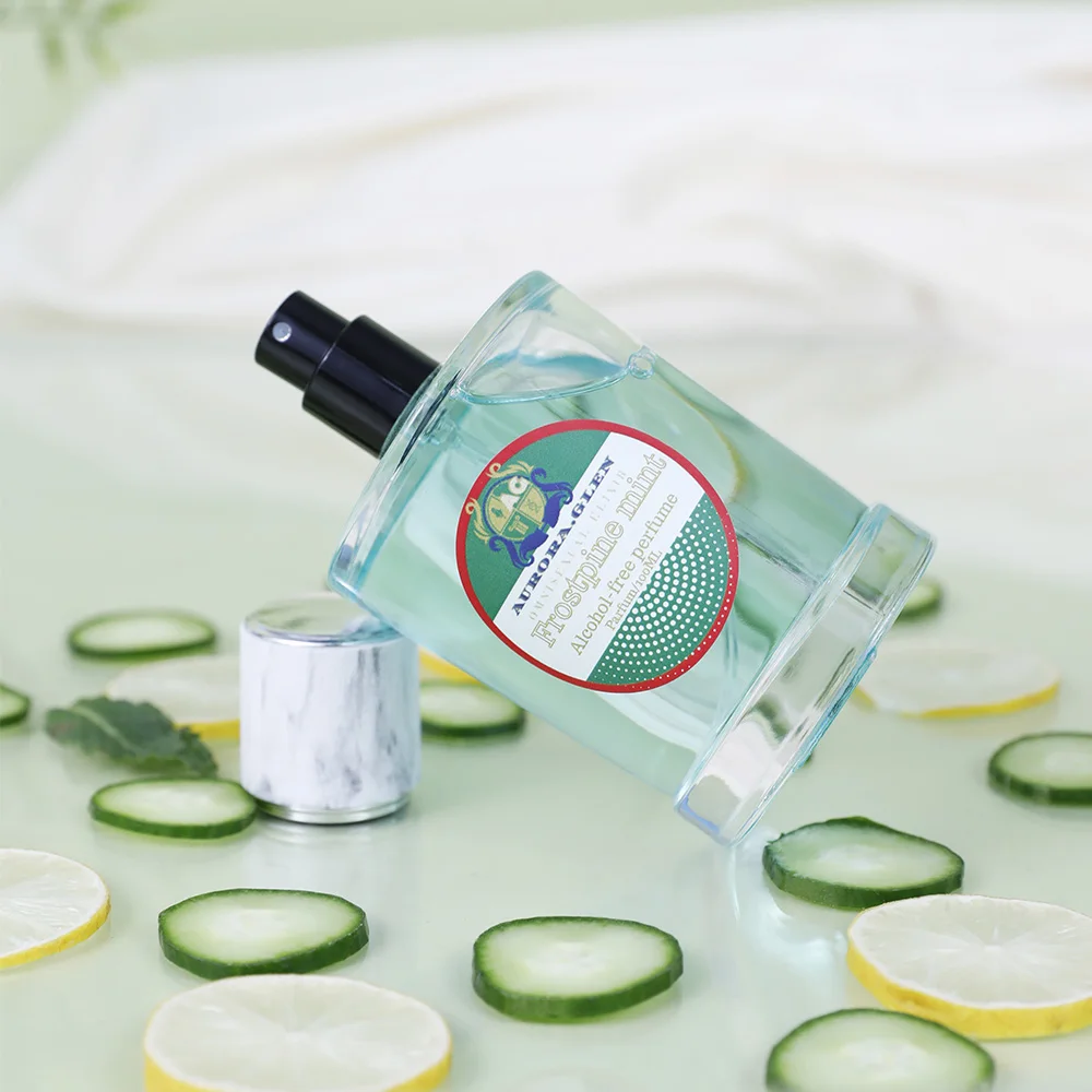 Luxury Perfume Bottle and Gift Box Set – Refillable Crystal, Acrylic, and Metal Spray Container with Weighted Base, Satin-Lined Rigid Packaging for Premium Display, Travel, and Elegant Gifting 5