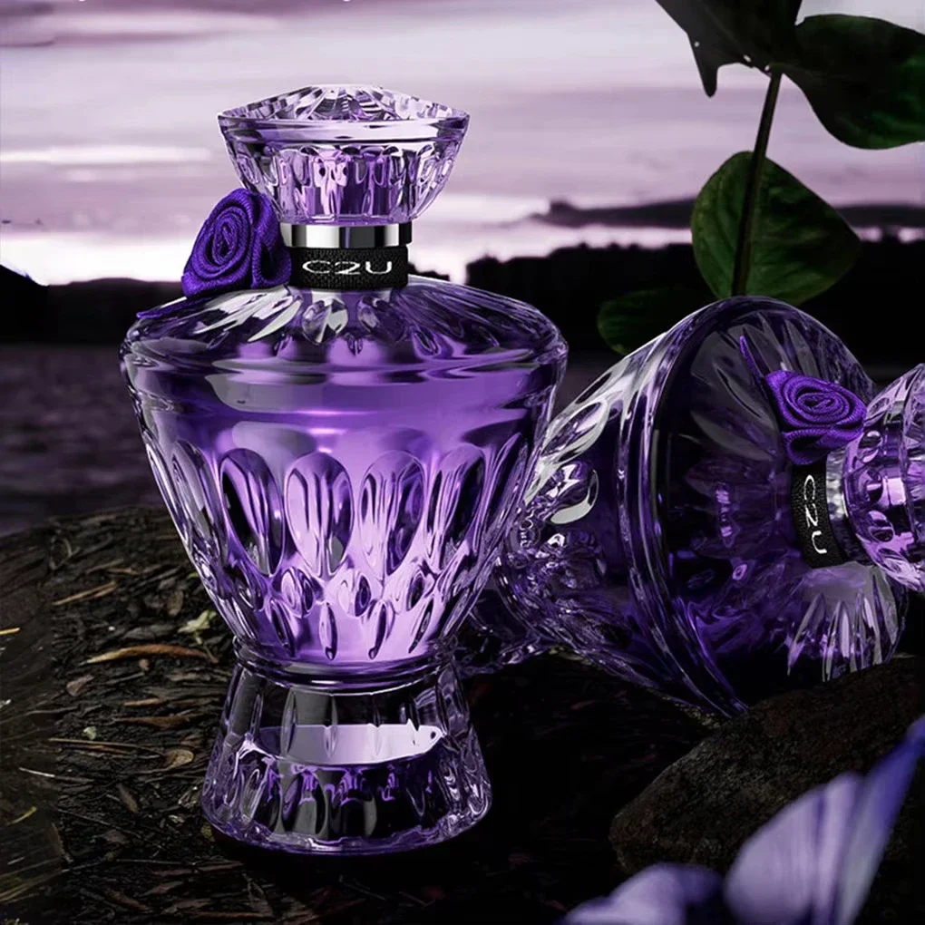 Mysterious Breath Women's Perfume Bottle 100ML with Fine Mist Spray and Luxury Gift Box, Multiple Materials Including Glass, Acrylic, PET or Metal, Long-Lasting Light Fresh Fragrance, Classic Eau De Parfum, Factory Direct Orders