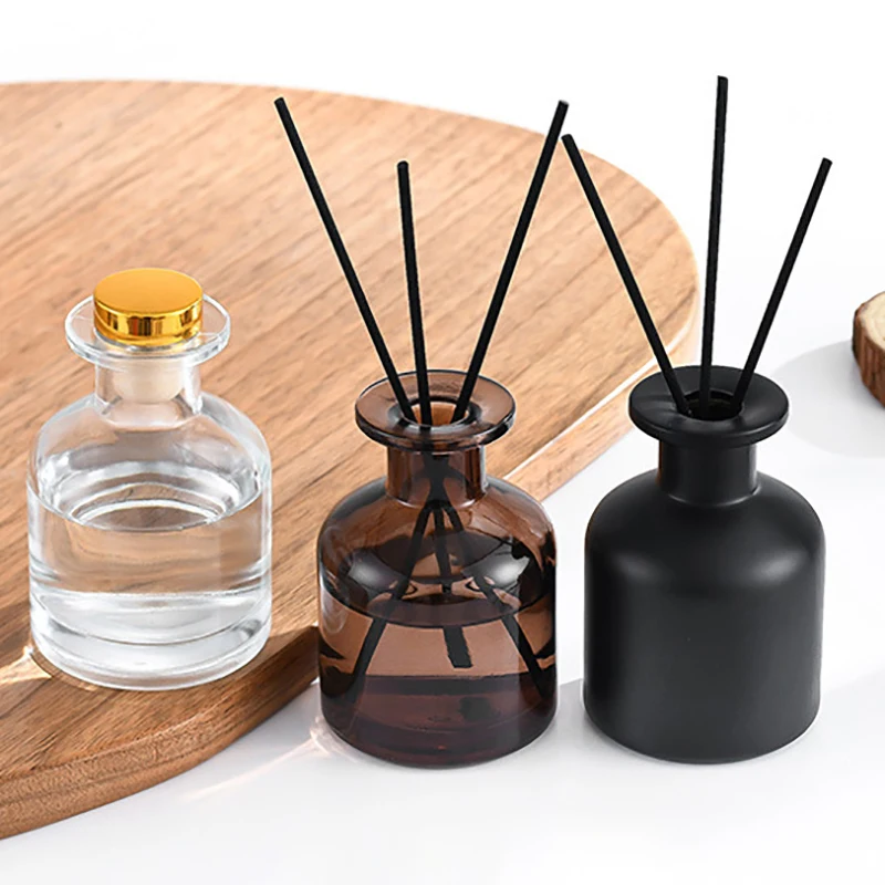 1Pcs 50ml Glass Home Fragrance Diffuser Bottle with Thickened Base, Ideal for Essential Oil, Reed Diffuser, Aromatherapy, DIY Liquid Container, Party Gifts, Wedding and Home Decor 7