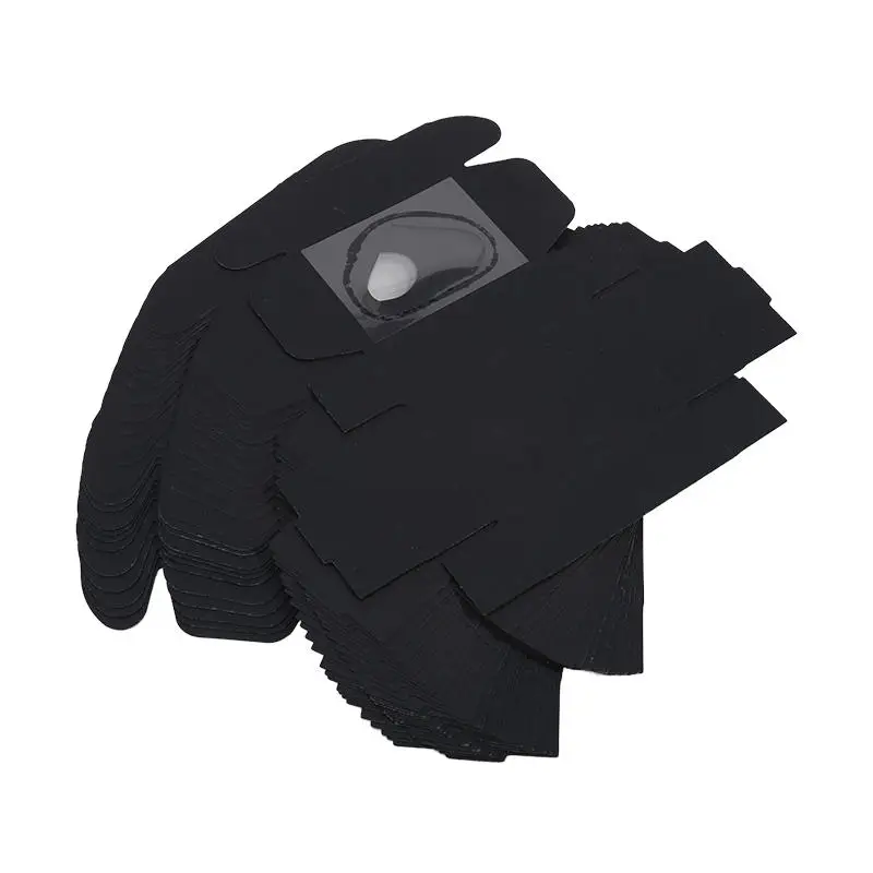 25Pcs Kraft Paper Boxes with Clear Window, Homemade Cookie and Candy Packaging Containers, Birthday Gift Boxes, DIY Dessert and Party Favor Packaging, Sturdy and Elegant 8