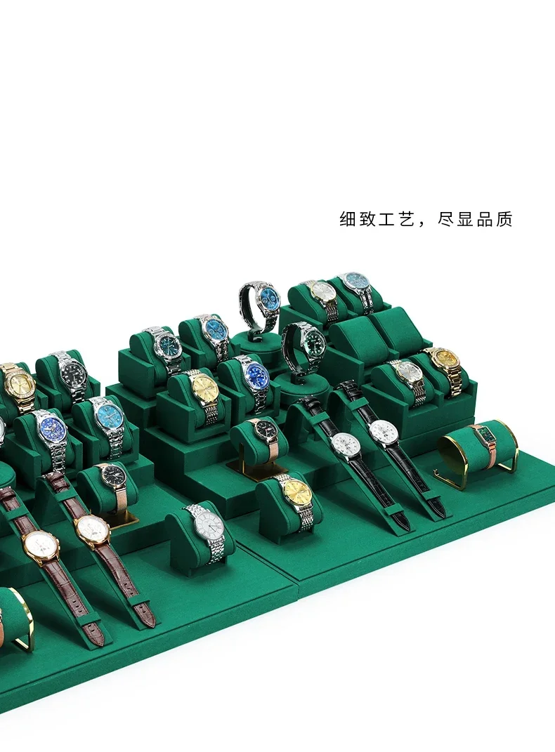 Premium Watch Display Stand Rack for Retail Counters, Showcase Windows, Jewelry Stores, and Live Streaming Booths – Durable Acrylic & Metal Construction, Adjustable Height, Elegant Presentation for Bracelets and Timepieces, Multiple Colors Available Premium Watch Display Stand Rack for Retail Counters, Showcase Windows, Jewelry Stores, and Live Streaming Booths – Durable Acrylic & Metal Construction, Adjustable Height, Elegant Presentation for Bracelets and Timepieces, Multiple Colors Available