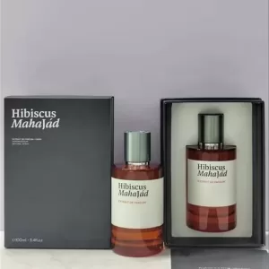 Hibiscus Mahajad 100ML Unisex Perfume Bottle with Fine Mist Spray and Luxury Gift Box, Multiple Materials Including Glass, Acrylic, PET or Metal, Oud Stallion Maracuja Fragrance for Men and Women, Arabic Style Long-Lasting Cologne