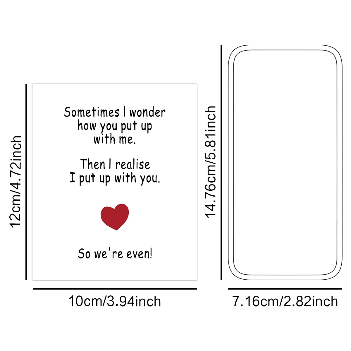 4-Pack Humorous Wine Bottle Stickers – “We Put Up With Each Other” Novelty Self-Adhesive Labels for Wedding, Anniversary, Birthday Gifts, Party Decor, and Romantic Humor 1