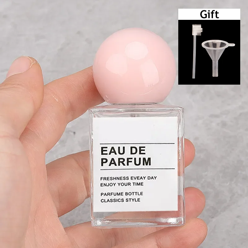 30ml & 50ml Refillable Flat Square Glass Perfume Bottles – Portable Travel Cosmetic Spray Containers with Replacement Wooden Caps, Empty Reusable Fragrance and Essential Oil Storage - 图片 12