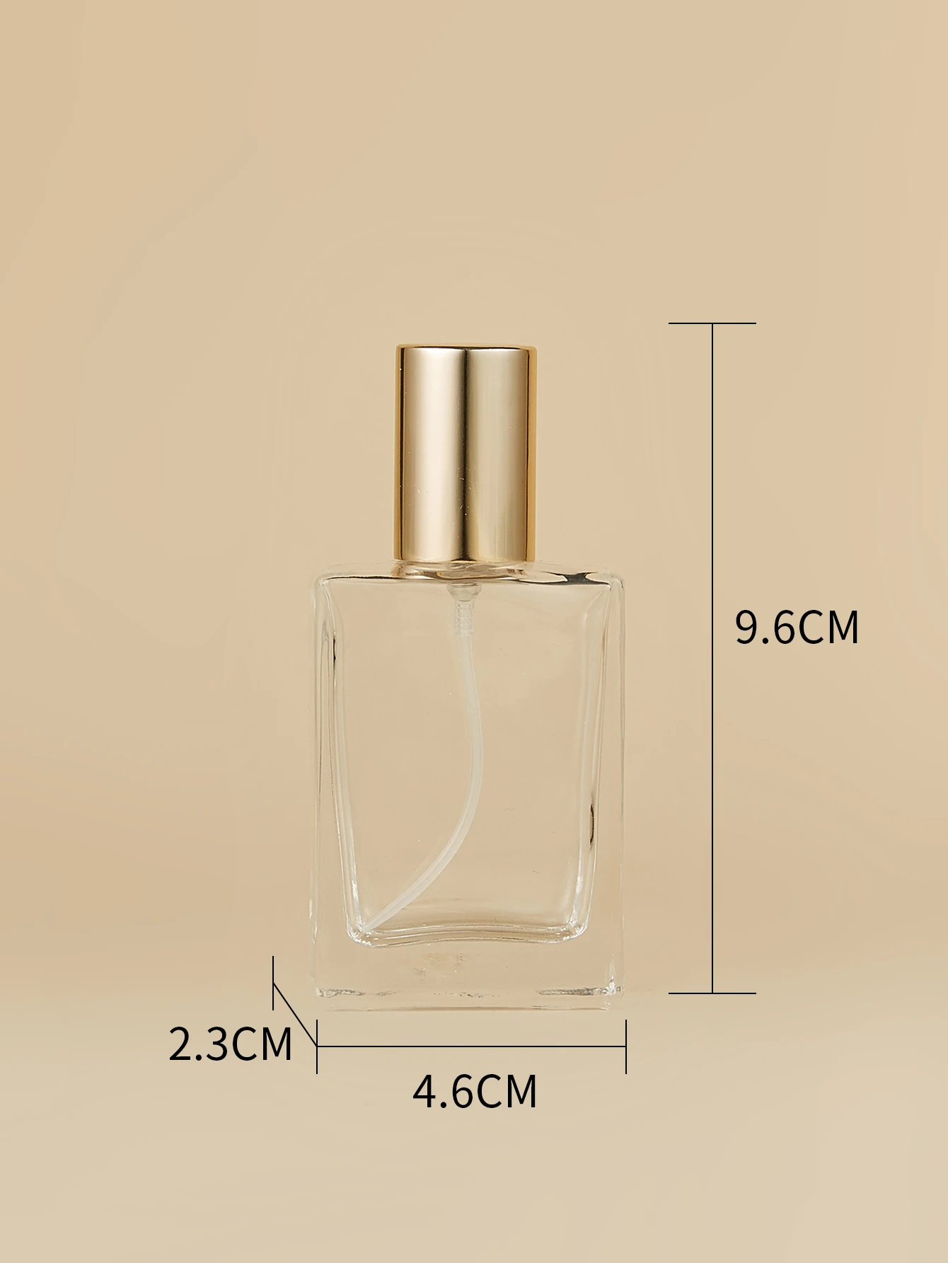 30ml Square Glass Spray Perfume Bottle – Refillable Cosmetic Dispenser with Screw Cap, Empty Atomizer for Perfume, Toner, Essential Oils, DIY Beauty Blends, and Travel Packaging 1