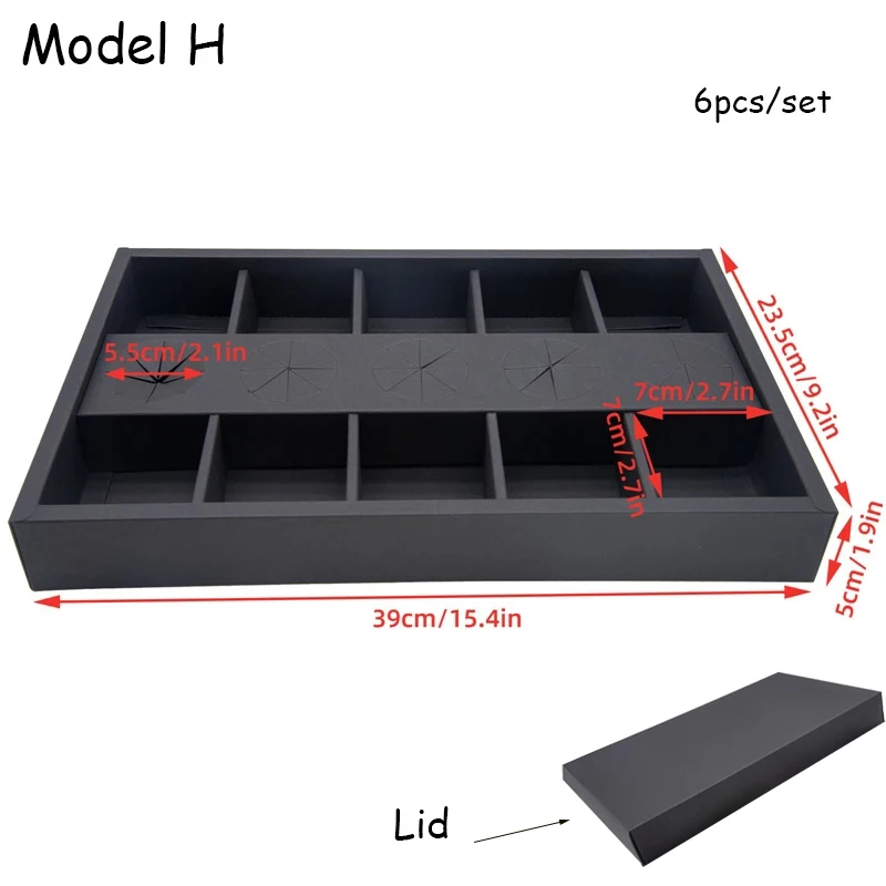 Large Capacity Disposable Packaging Boxes for Cakes, Desserts, Fruits, Picnic Treats, Outdoor Gatherings, Spring Outing, Hotels, Afternoon Tea, Lattice Design Cardboard Containers with Lid, Food-Grade Corrugated Paper, Multi-Size Options - 图片 20