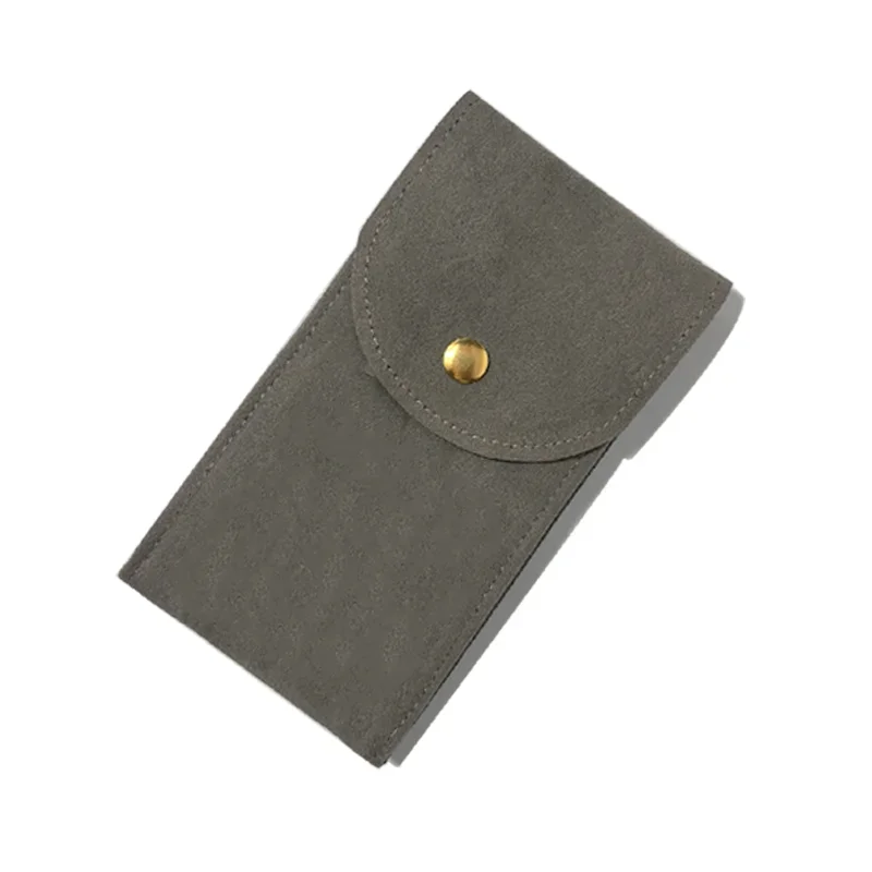 Travel Watch Organizer | Premium Embers Travel Watch Bag in Blue, Green, Gray, and Black Flannelette, Soft Velvet Lined Portable Storage Case for Wristwatches, Durable Dust-Proof Organizer, Compact Gift Pouch for Men, Business, Gym, and Travel - 图片 16