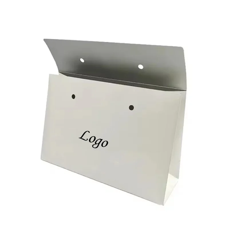 Wholesale 500pcs Custom Logo Ribbon Gift Boxes – Luxury Foldable Paper Packaging for Banquets, Weddings, and Premium Events – Matte or Glossy Coated Cardboard Box for Special Occasions 5