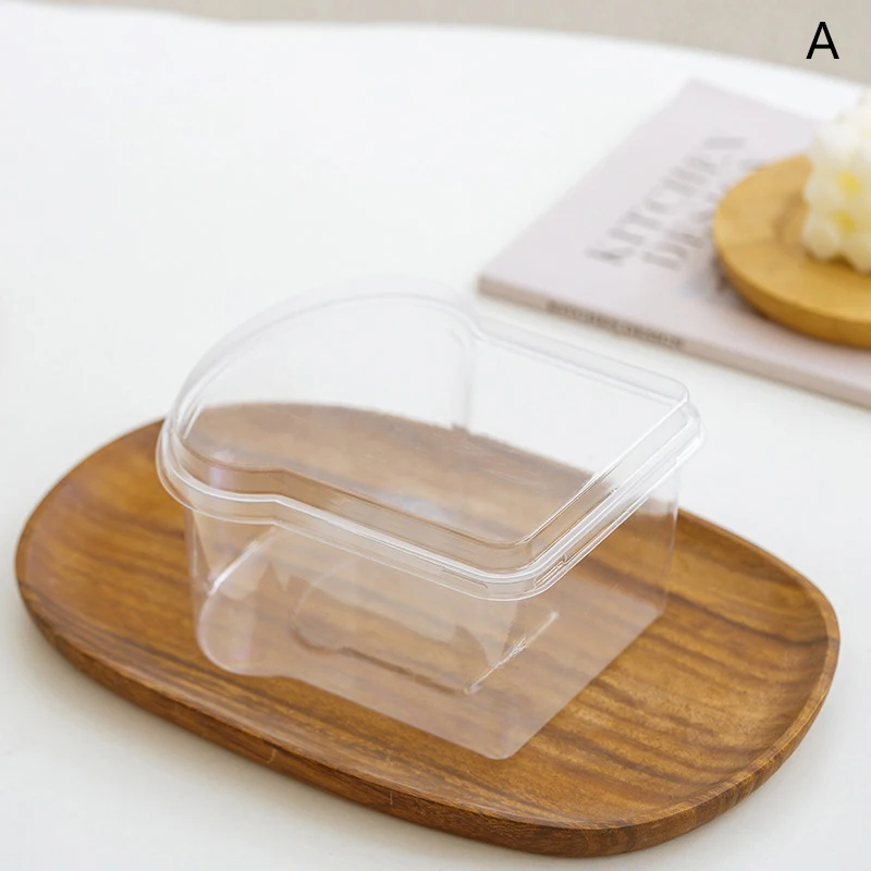 10PCS Sandwich & Burger Wrapping Packaging Boxes, Toast and Bread Oilproof Holders with Lids, Disposable Pastry Trays for Takeout, Bakery, Parties, Gifts, Home Storage - 图片 8