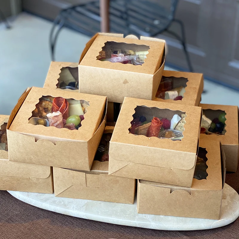 FINALLY! Kraft Window Boxes That Make Your Bakery Sales EXPLODE | Wedding & Party Essential! 1