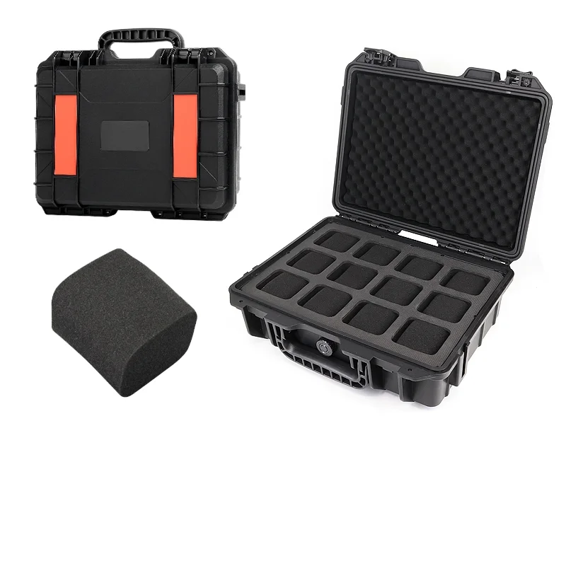 Waterproof Watch Storage Box for Men with Secure Anti-Drop Design, Portable Jewelry Display Case and Toolbox Organizer for Travel and Home, Protective Suitcase for Watches, Bracelets, Rings, and Accessories - 图片 9