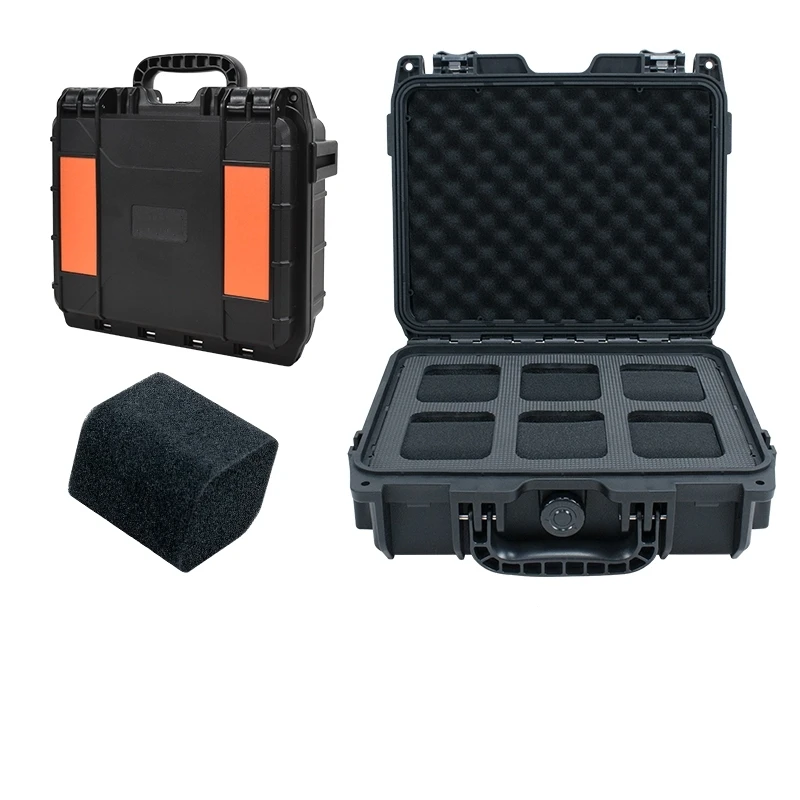 Waterproof Watch Storage Box for Men with Secure Anti-Drop Design, Portable Jewelry Display Case and Toolbox Organizer for Travel and Home, Protective Suitcase for Watches, Bracelets, Rings, and Accessories - 图片 12