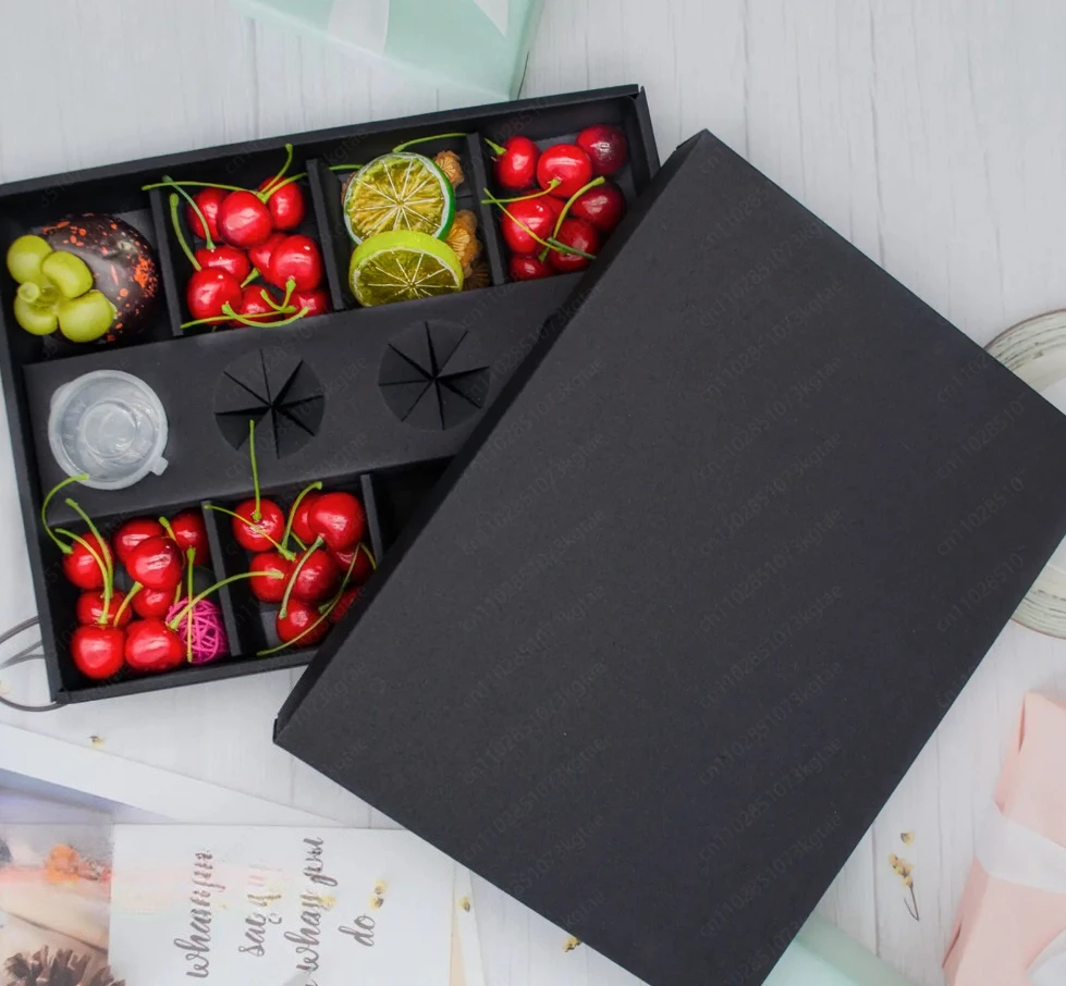 10PCS White Paper Food Display Boxes with Dividers, Multi-Compartment Takeaway Packaging for Brunch, Snacks, Candy, Pastries, Eco-Friendly Disposable Container for Parties, Catering, Picnic, Gift Presentation - 图片 4