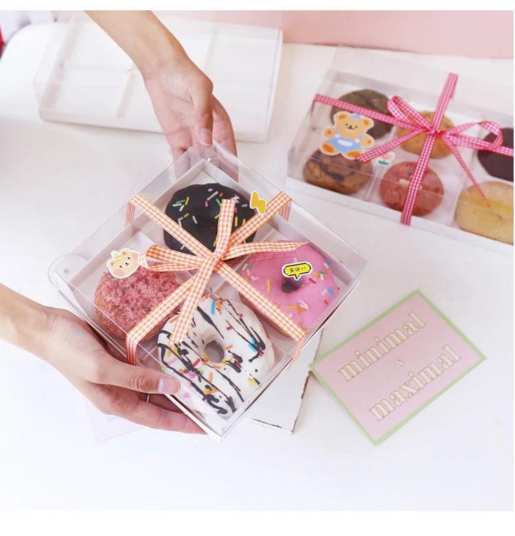 Transparent Pastry Cake Box 4/6 Inch 2/4/6 Pack Clear Dessert Packaging Container for Birthday, Afternoon Tea, Baking, DIY Cupcakes, Cookies, Donuts, Western Pastries, Kitchen Treat Storage, Home & Party Use Transparent Pastry Cake Box 4/6 Inch 2/4/6 Pack Clear Dessert Packaging Container for Birthday, Afternoon Tea, Baking, DIY Cupcakes, Cookies, Donuts, Western Pastries, Kitchen Treat Storage, Home & Party Use 8