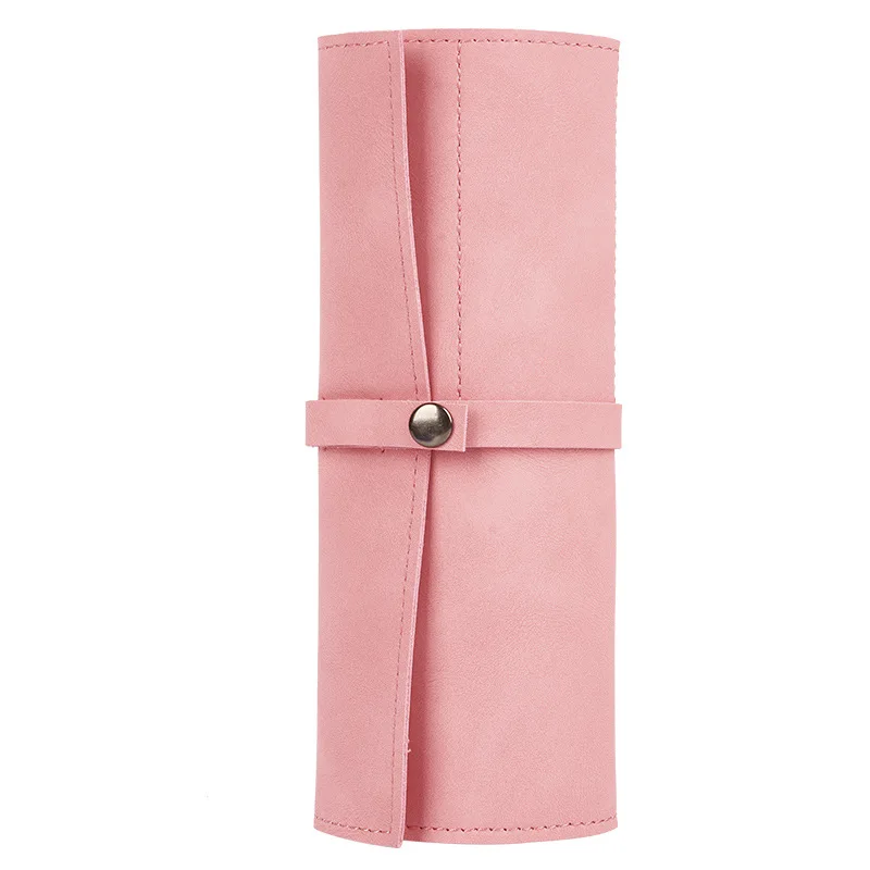 Travel Watch Organizer | 5-Slot Full Grain Leather Watch Band Roll Organizer, Handmade Portable Travel Case with Zipper Closure, Elegant Storage Box for Wristwatch Straps, Jewelry and Accessories, Easy Carry for Watch Lovers - 图片 10