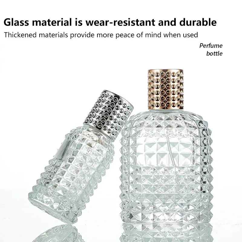 30ml 50ml Pineapple-Shaped Glass Perfume Bottle with Spray | Portable Refillable Atomizer Container for Travel, Essential Oil, Fragrance Storage, DIY Aromatherapy, Party, Wedding, Home Decor, 1 or 3 Pack - 图片 2