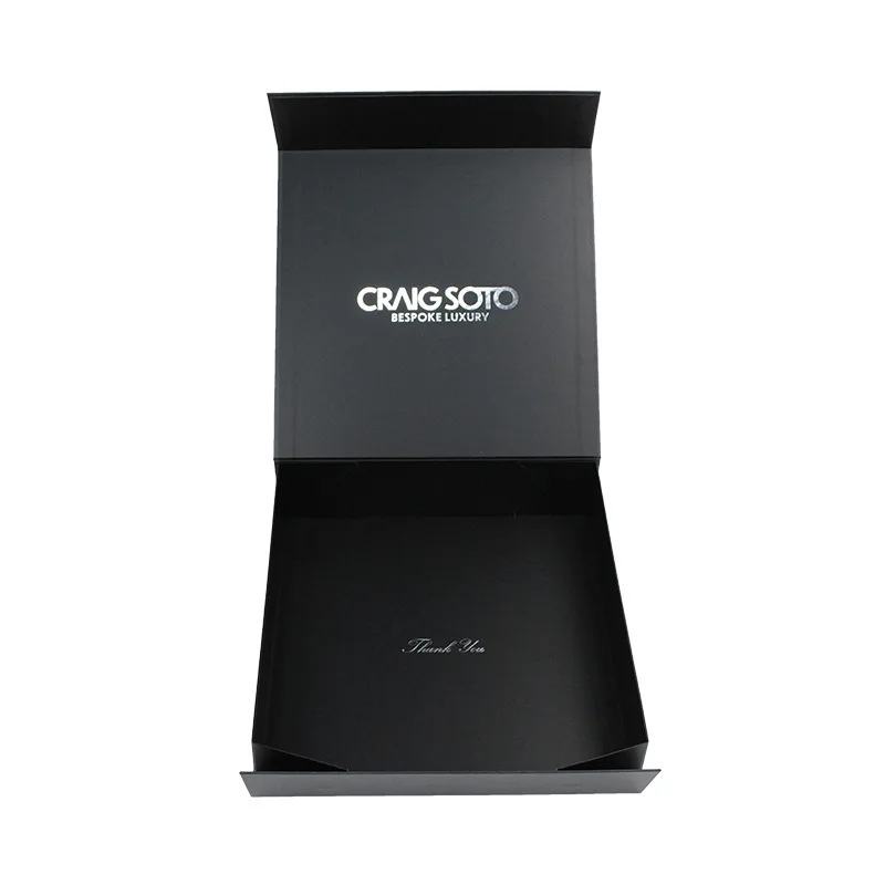 Matte Lamination Magnetic Closure Foldable Gift Boxes, Luxury Customizable Cosmetic Packaging, Reusable Rigid Cardboard Box for Jewelry, Perfume, Candles, Beauty & Retail Gift Wrapping Wholesale - 图片 2