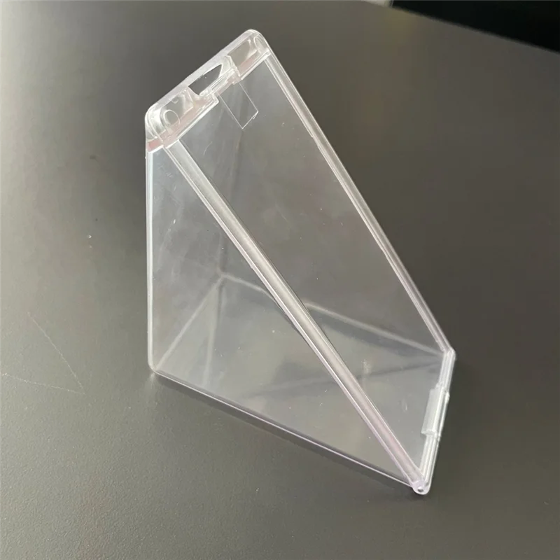 High-Quality Triangle Sandwich Containers, Reusable Clear Plastic Lunch Boxes for Sandwiches, Snacks, Fruits, Portable, Washable, Leak-Proof Meal Storage, Compact Design, Factory Direct Supply