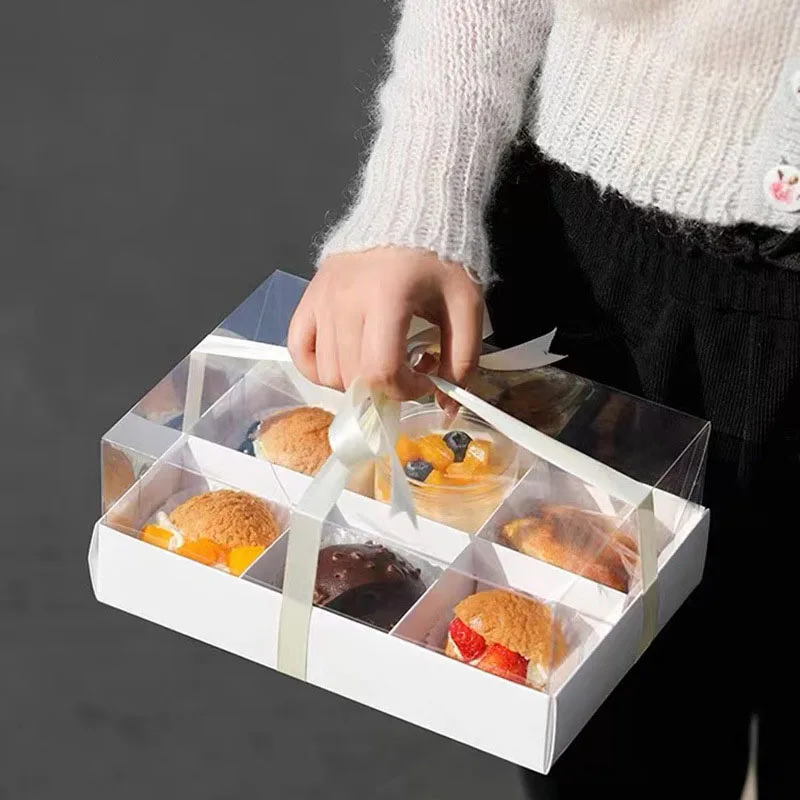 5PCS Moon Cake Boxes with Transparent Lid, 4/6/9 Grid Inserts for Candy, Nougat, Snowflake Crisp, Pastry and Dessert Packaging, Ideal for Baking, Gift Giving, Party Favors, Seasonal Celebrations and Special Events 5PCS Moon Cake Boxes with Transparent Lid, 4/6/9 Grid Inserts for Candy, Nougat, Snowflake Crisp, Pastry and Dessert Packaging, Ideal for Baking, Gift Giving, Party Favors, Seasonal Celebrations and Special Events 2