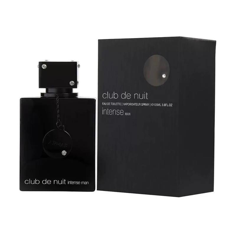 Arab Night Club Men's Perfume Bottle and Body Spray 100ML with Fine Mist Atomizer and Luxury Gift Box, Multiple Materials Including Glass, Acrylic, PET or Metal, Long-Lasting Arabic Wood Fragrance with Pheromone Effect for Retail and Gifting