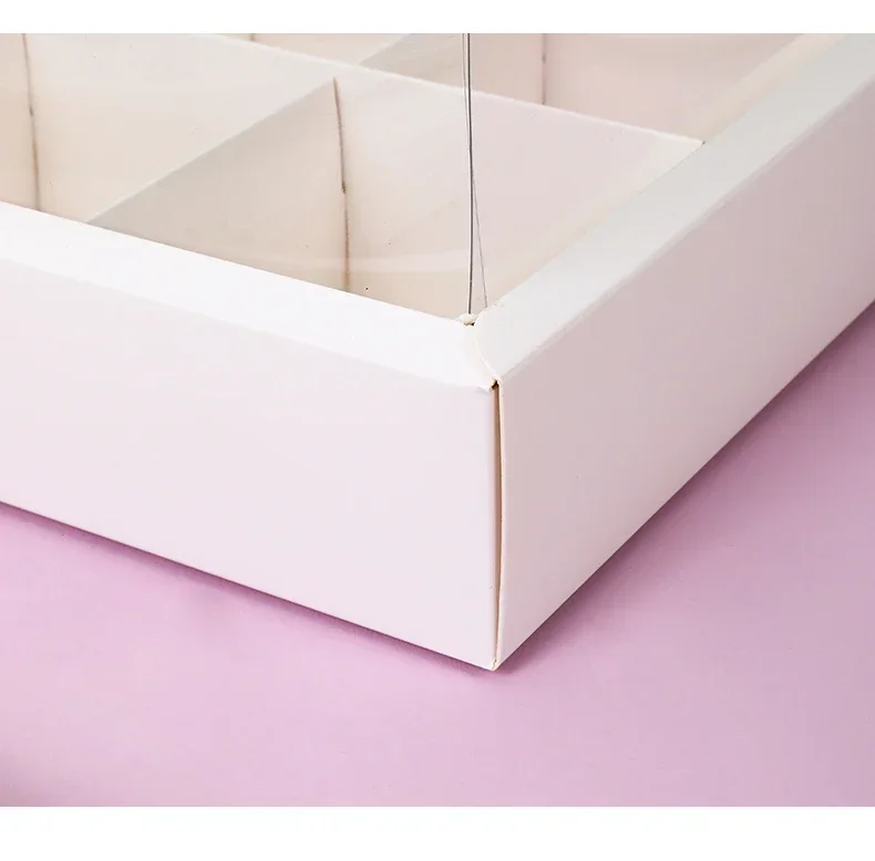 Why 87+ Bakeries Chose This: 10pcs Dessert Grid Boxes with 92% Transparency PET Lids – Foldable 6/9 Holes System Saves $2,400/Year in Freight Costs 7