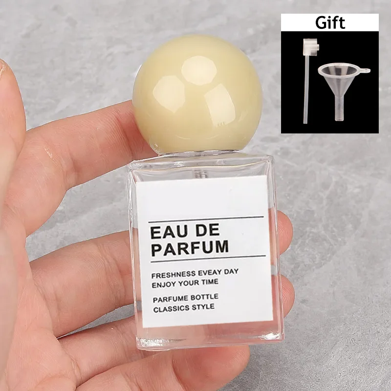 30ml & 50ml Refillable Flat Square Glass Perfume Bottles – Portable Travel Cosmetic Spray Containers with Replacement Wooden Caps, Empty Reusable Fragrance and Essential Oil Storage - 图片 8