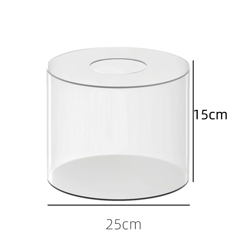 Acrylic Cake Display Board Round Cake Edge Smoother Tray, Clear DIY Refillable Cake Base Stand for Wedding, Birthday, Party, and Dessert Decoration Tools - 图片 13