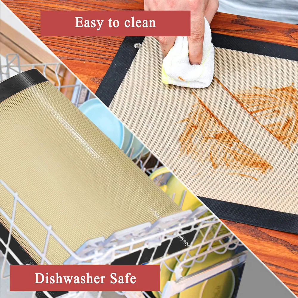 Silicone Baking Mat with Corner Buttons – Reusable Non-Stick Oven Liner, Heat-Resistant Pastry & Cookie Mat, Leak-Proof Baking Basket for Pizza, Roasts, Pastries, and Oven Use Silicone Baking Mat with Corner Buttons – Reusable Non-Stick Oven Liner, Heat-Resistant Pastry & Cookie Mat, Leak-Proof Baking Basket for Pizza, Roasts, Pastries, and Oven Use