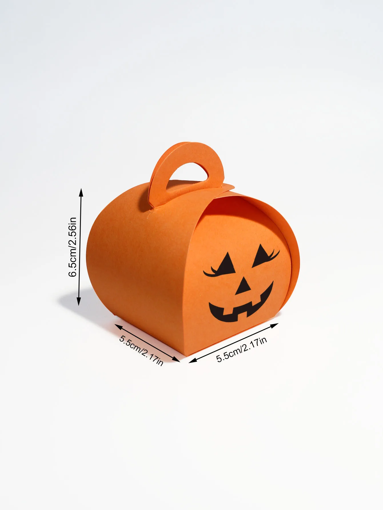 10/20/50PCS Halloween Candy Boxes for Kids, Decorative Bread and Gift Boxes with Emotions Hot Stamping, Party Favors, Treat Packaging, Spooky Themed Design, Factory Direct Supply