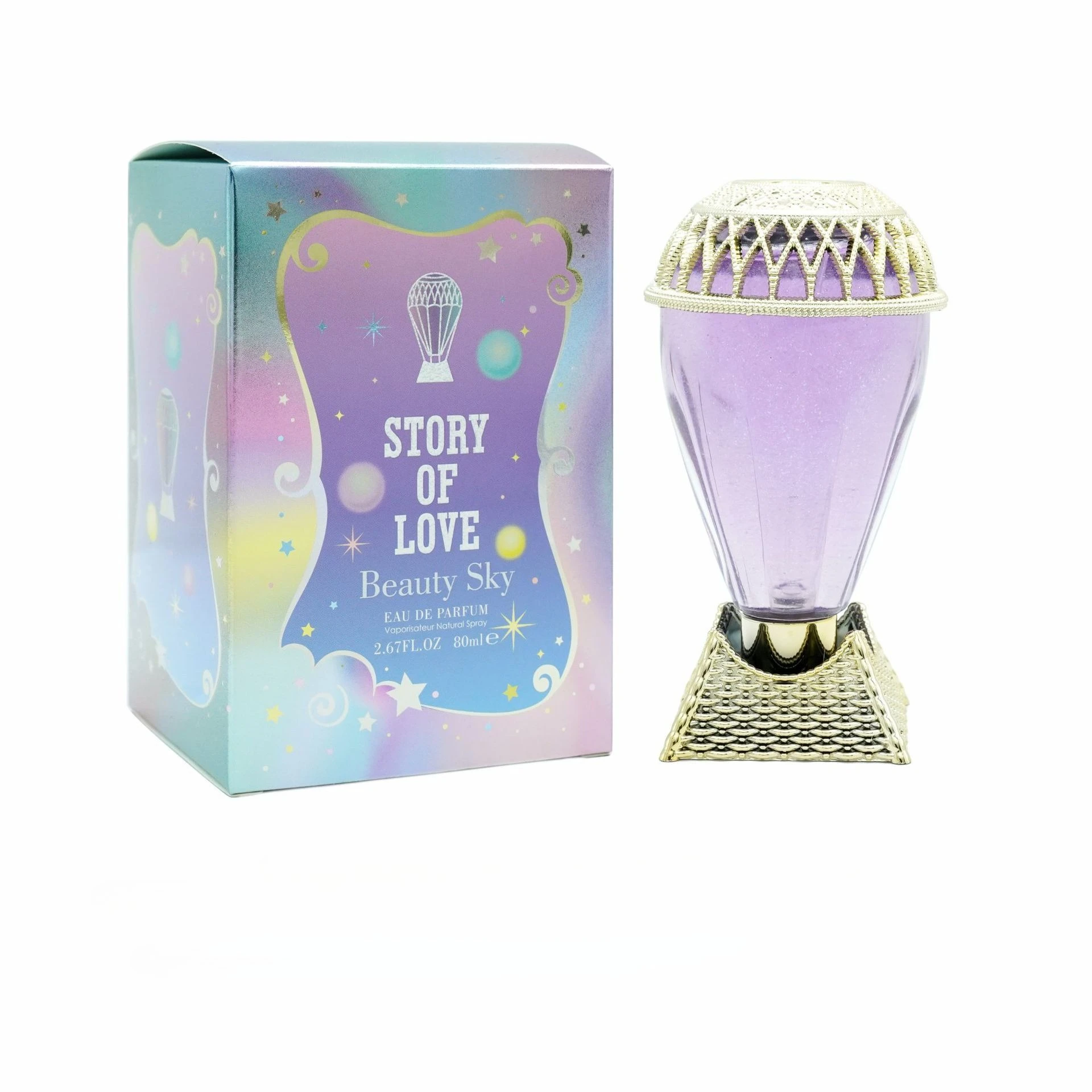 Stylish Glass Perfume Bottle with Premium Gift Box Set, Leak-Proof and Durable Design for Unisex Fragrance, Elegant Transparent Packaging for Daily Use, Romantic Occasions, Vanity Display, and Luxury Gifting - 图片 3