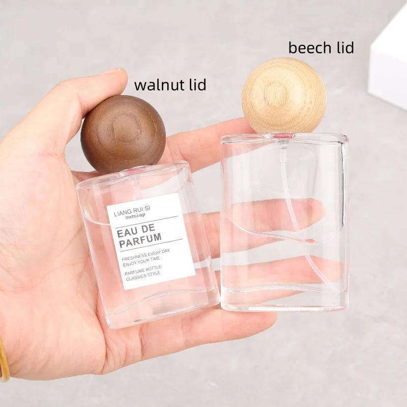 10pcs 30ml/50ml Clear Glass Perfume Bottles with Screw Cap, Refillable Travel Spray Containers, Portable Fragrance Atomizers, Empty Cosmetic Sub-Bottles for DIY Perfume, Essential Oils, Sample Storage, No Labels Included - 图片 6