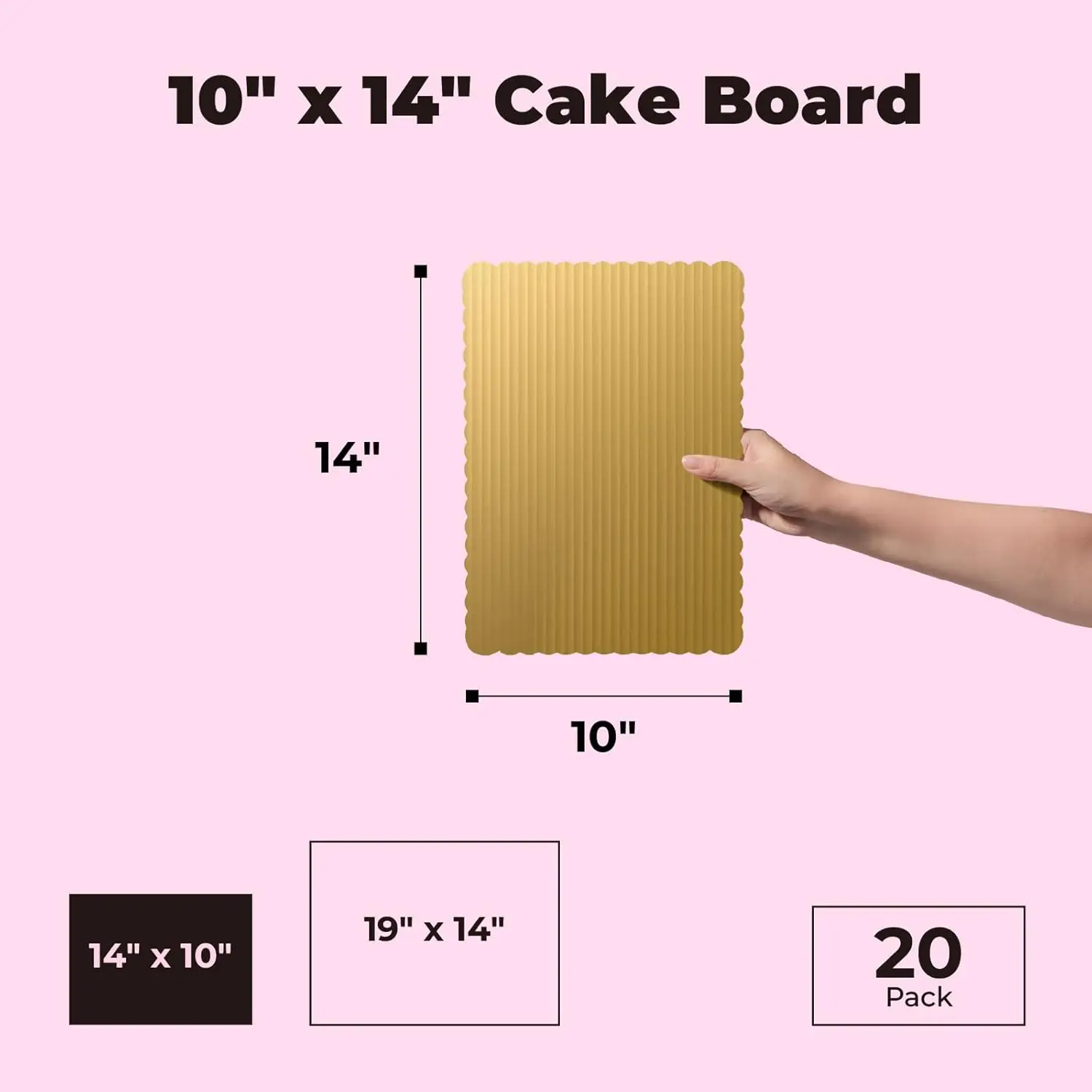 Why 112+ Bakeries Switched: Rectangle Cake Boards 10×14 Inch Save 250% ROI – Disposable Greaseproof Base Eliminates Washing, Sanitizing & Storage Headaches 4