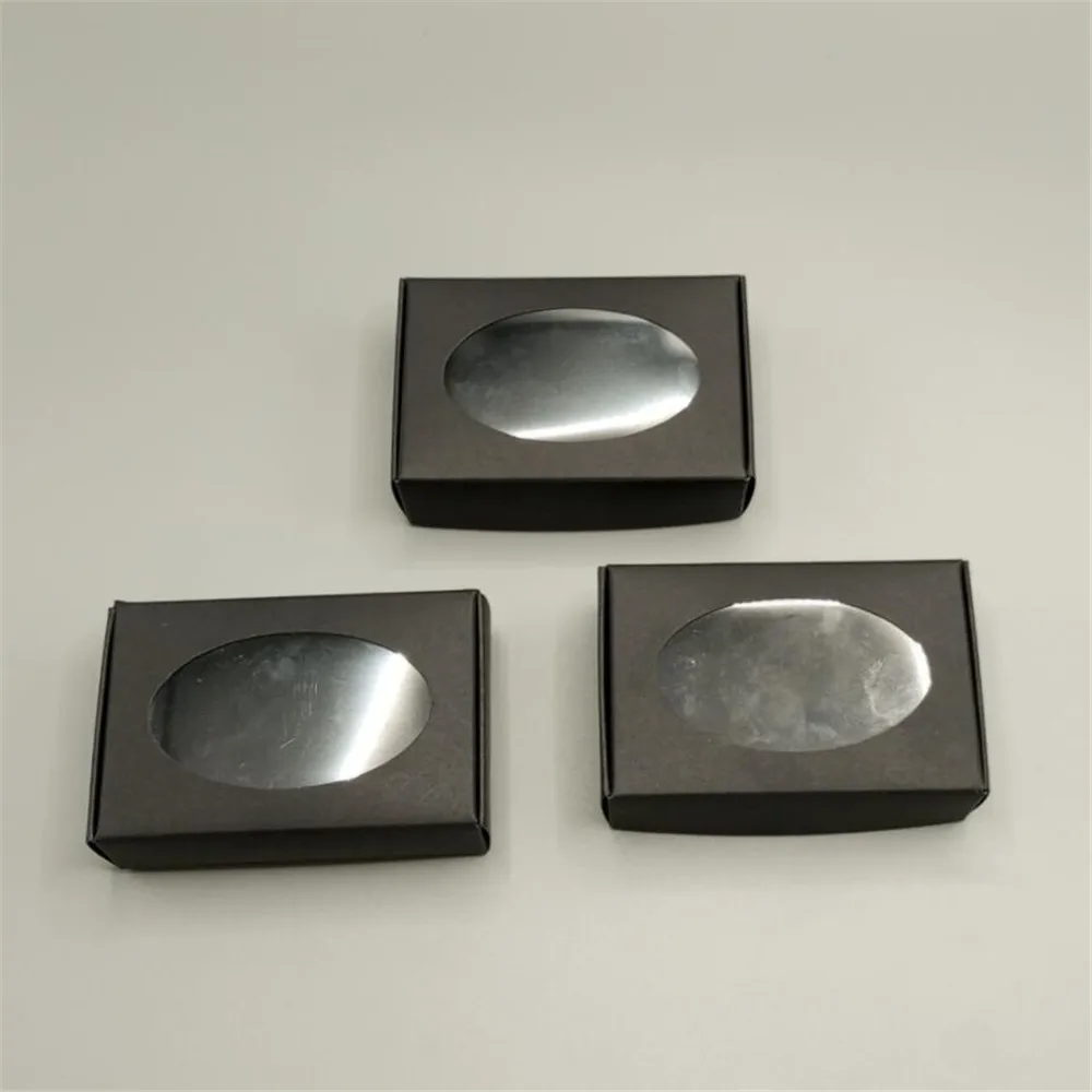 20-Pack Handmade Soap Kraft Paper Boxes with Transparent Window, White Blank Gift Boxes, DIY Packaging for Soap, Candies, Chocolates, Mini Favors, Wedding, Birthday, Holiday Gift Presentation - 图片 10