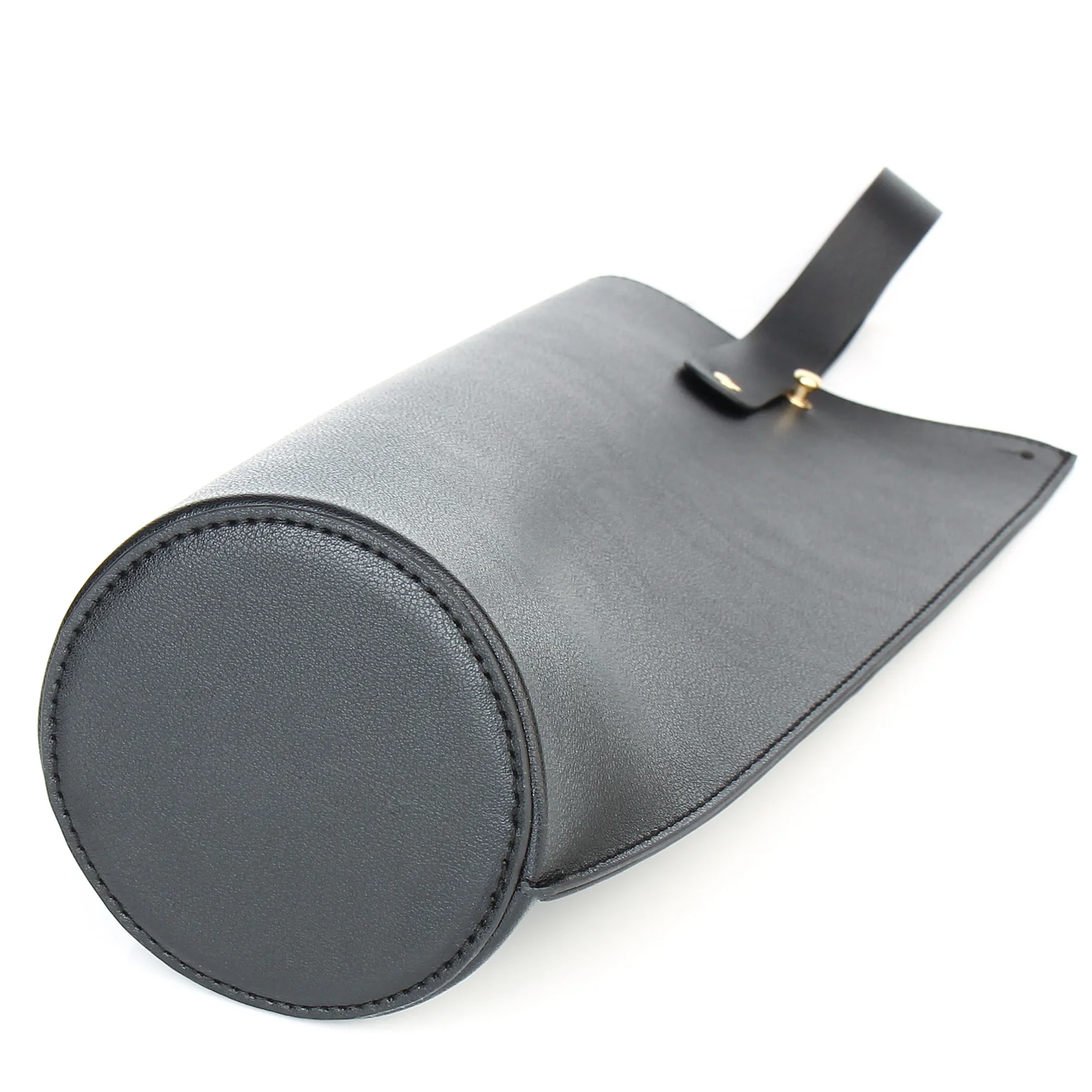 Reusable PVC Leather Wine Tote Carrier – Double Layered Wine Bag for Gift Packaging, Birthdays, Holidays, and Party Wine Presentation, Available in Blue and Brown