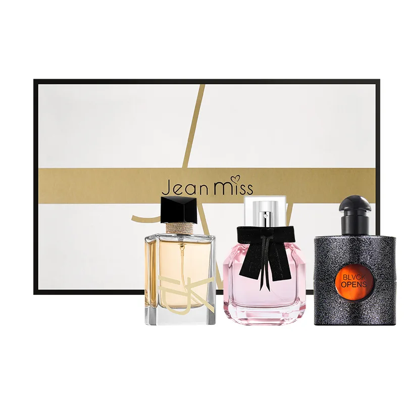 30ML Women’s Perfume 3-Piece Gift Set with Luxury Bottles and Fine Mist Spray, Fresh Floral & Fruity Fragrance Eau De Parfum, Long-Lasting Feminino Perfumes, Multiple Bottle Materials, Factory Direct Supply - 图片 3