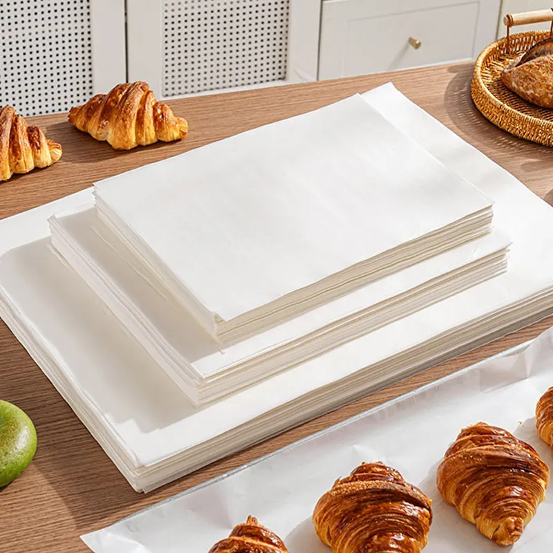 50/100pcs Non-Stick Silicone Baking Paper – Square & Rectangular Greaseproof Sheets for Barbecue, Steaming, Freezing, Cooking, Oven & Kitchen Camping Tools - 图片 2