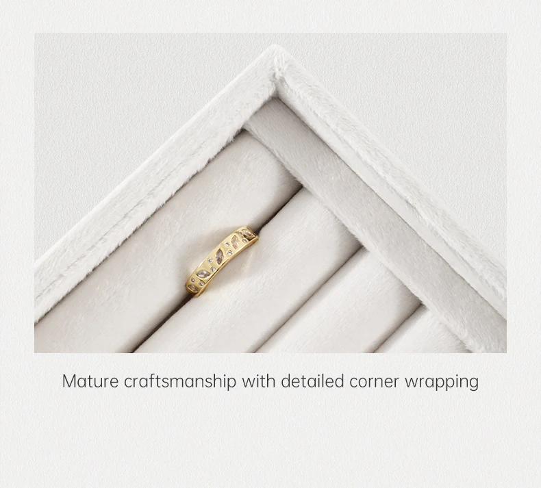 Velvet Ring Earring Bracelet Necklace Display Tray | Stackable Jewelry Organizer Drawer Tray | Elegant Velvet Jewelry Packaging Display Box for Shop Counter and Dressing Table Velvet Ring Earring Bracelet Necklace Display Tray | Stackable Jewelry Organizer Drawer Tray | Elegant Velvet Jewelry Packaging Display Box for Shop Counter and Dressing Table