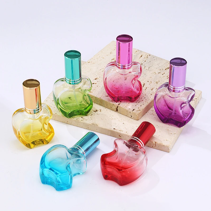1PC 10ml Mini Refillable Glass Spray Bottle – Colorful Empty Sample Container with Fine Mist Atomizer for Travel, Essential Oils, Cosmetic Liquids, Portable Perfume Packaging and Gift Presentation - 图片 4
