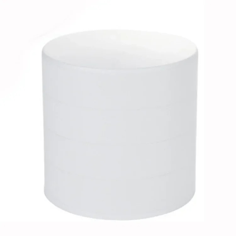 Travel Jewelry Organizer 💎 4 Layers Rotating Jewelry Storage Box – Women’s Necklace, Earring, and Ring Organizer – Portable Travel Jewelry Case with Lid – ABS Plastic Desk Organizer for Bracelets & Accessories