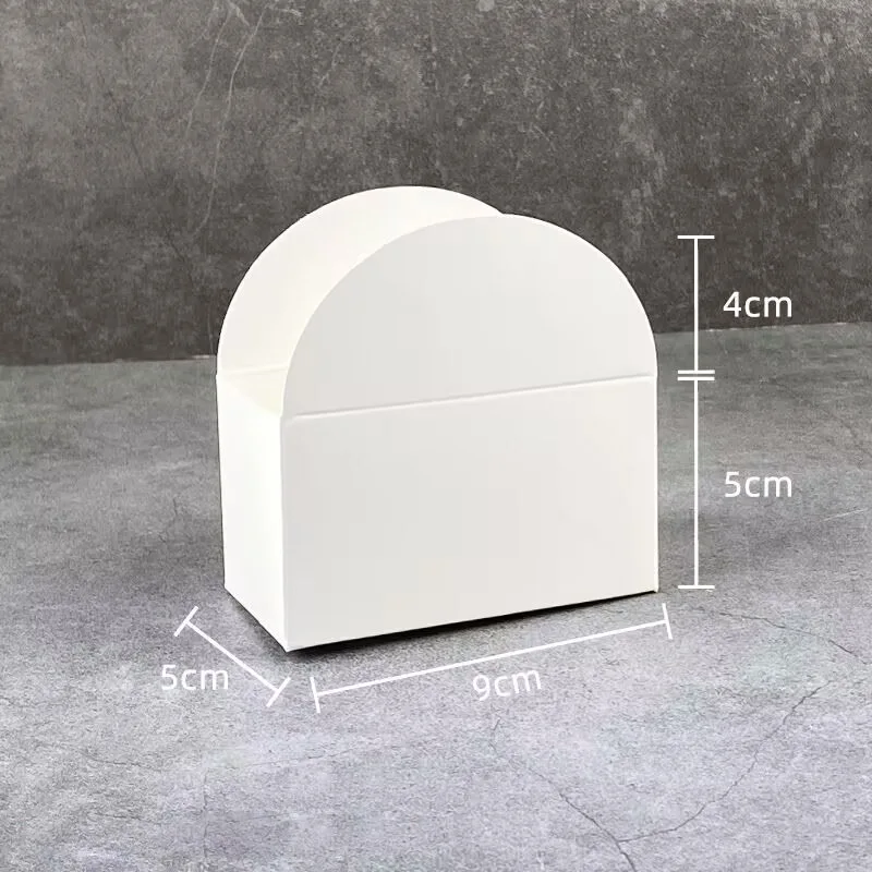 50 Pack Kraft Paper Croissant Sandwich Boxes Disposable Food Packaging for Bakery Breakfast Lunch Donuts Bread Snack Catering Party Use Eco-Friendly Baking Supplies - 图片 7