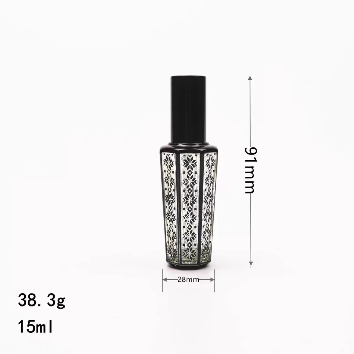 4PCS 15ML Refillable Glass Perfume Bottles, Portable Empty Spray Containers for Fragrance Samples, Compact Travel Atomizers for Everyday Carry, Cosmetic Liquid Storage, Retail Display and Gift Packaging 4