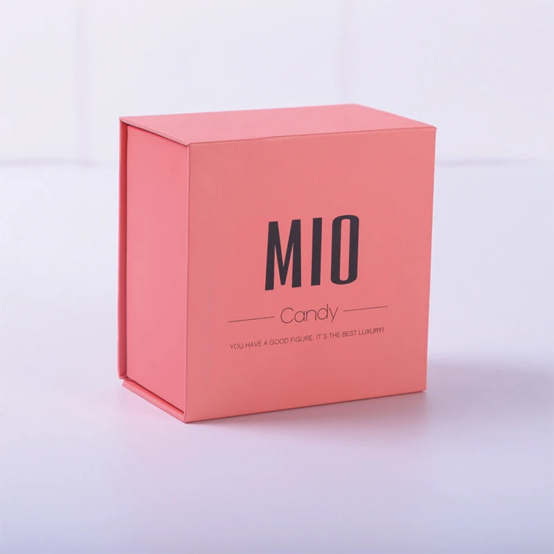 200PCS Custom Design Magnetic Gift Boxes, Luxury Cardboard Paper Packaging Boxes with Printed Logo, Foldable Rigid Boxes for Retail, Jewelry, Clothing, or Boutique Gift Presentation 2