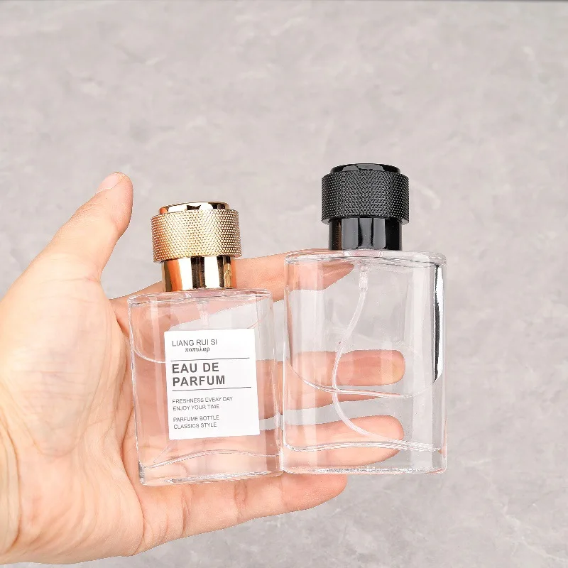 10pcs 30ml/50ml Clear Glass Perfume Bottles with Screw Cap, Refillable Travel Spray Containers, Portable Fragrance Atomizers, Empty Cosmetic Sub-Bottles for DIY Perfume, Essential Oils, Sample Storage, No Labels Included - 图片 10