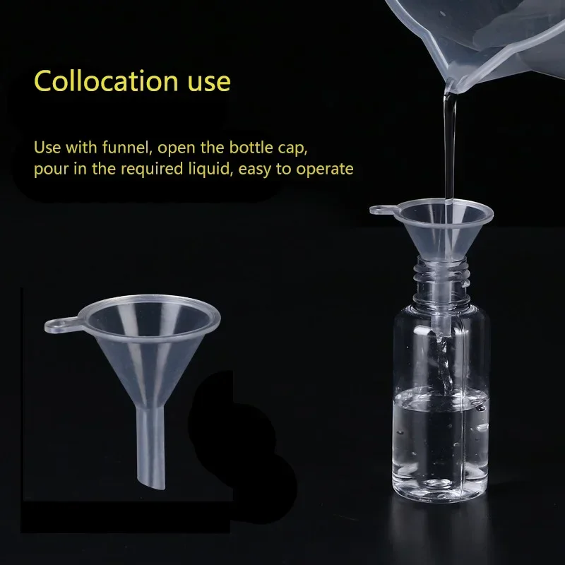 Refillable Perfume Bottle Set 20ml 30ml 50ml 60ml 100ml Transparent Plastic Atomizer for Travel – Mini Empty Spray Bottle Reusable Leakproof Cosmetic Liquid Container for Fragrance, Alcohol, Toner - 图片 4