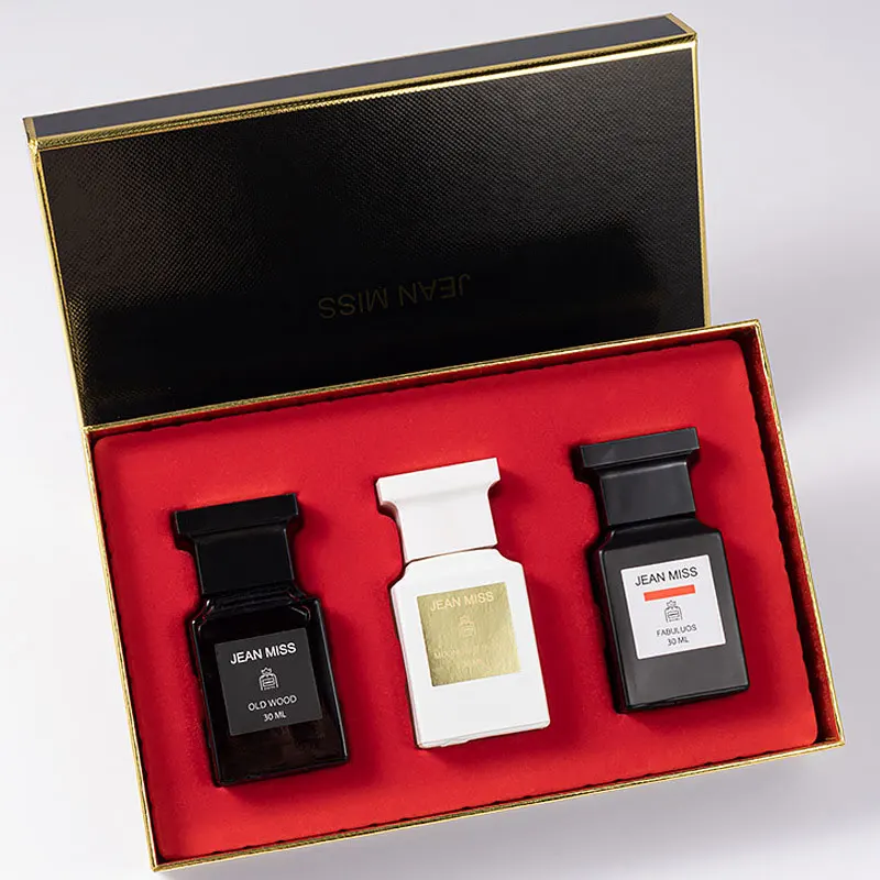 3PCS 90ML Men's Perfume Bottle Set with Fine Mist Spray and Luxury Gift Boxes, Multiple Material Options Including Glass, Acrylic, PET or Metal, Fresh and Long-Lasting Cologne Fragrance for Retail, Gifting, and Factory Direct Orders - 图片 4