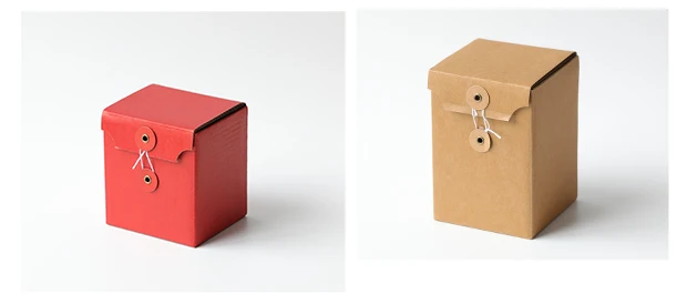 10pcs Red DIY Candle Gift Boxes, Empty Kraft Paper Packaging for Scented Candles, Wedding Favors, Candy, or Small Gifts, Elegant Reusable Paper Cartons, Direct from Factory with Ribbon Option 4