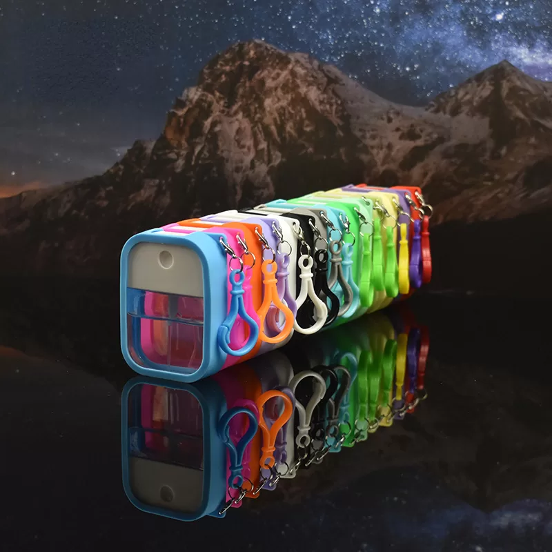 Portable Fine Mist Spray Bottle 38ml Travel Pocket Container for Alcohol, Hand Sanitizer, Perfume, Disinfectant, Mini Plastic Refillable Sub-Pack Bottle for Cosmetics, Lotion, Toner, Cleaning Use